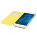 Wallet View Case - кожен калъф, тип портфейл за iPhone 6, iPhone 6S (жълт) 2