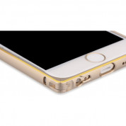 Comma Aluminum Bumper - алуминиев бъмпер за iPhone 6S Plus, iPhone 6 Plus (розов) 5