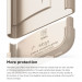Elago S6 Glide Case - слайдър кейс и защитни покрития за дисплея и задната част за iPhone 6 (златист) 4