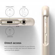 Elago S6 Glide Case - слайдър кейс и защитни покрития за дисплея и задната част за iPhone 6 (златист) 6