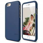 Elago S6 Glide Case for iPhone 6 + Front and Back Protection Film (jeans blue)