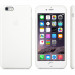 Apple Silicone Case - оригинален силиконов кейс за iPhone 6 Plus, iPhone 6S Plus (бял) 3