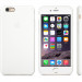 Apple Silicone Case - оригинален силиконов кейс за iPhone 6 Plus, iPhone 6S Plus (бял) 2