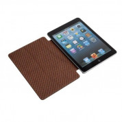Vaja Nuova Pelle Bridge Argentina Leather Case - луксозен кожен калъф (ръчна изработка) за iPad Mini, iPad mini 2, iPad mini 3 (тъмнозелен) 2