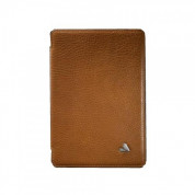 Vaja Nuova Pelle Bridge Argentina Leather Case - луксозен кожен калъф (ръчна изработка) за iPad Mini, iPad mini 2, iPad mini 3 (тъмнокафяв)