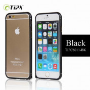 TIPX Aluminum Bumper - алуминиев бъмпер за iPhone 6 (черен)