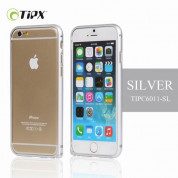 TIPX Aluminum Bumper - алуминиев бъмпер за iPhone 6 (сребрист)