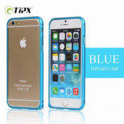 TIPX Aluminum Bumper - алуминиев бъмпер за iPhone 6 Plus (син)