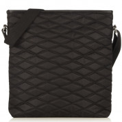 Knomo Maple Cross Body Bag - кожена чанта с презрамка за iPad и таблети до 10.2 инча (черен) 2