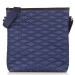 Knomo Maple Cross Body Bag - кожена чанта с презрамка за iPad и таблети до 10.2 инча (тъмносин) 2