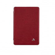 Vaja Nuova Pelle Bridge Argentina Leather Case London - луксозен кожен калъф (ръчна изработка) за iPad Mini, iPad mini 2, iPad mini 3 (червен)