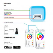 Incipio Prompt Bluetooth Notification ann Charger PW-201 - зарядно за кола 2.4A и устройство за безжично уведомяване при съобщение, мейл и др. за iOS и Android 1