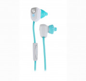 JBL Yurbuds Leap 100 - безжични Bluetooth слушалки с микрофон за iPhone, iPod, iPad и мобилни устройства (бели) 1
