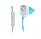JBL Yurbuds Leap 100 - безжични Bluetooth слушалки с микрофон за iPhone, iPod, iPad и мобилни устройства (бели)