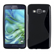S-Line Cover Case - силиконов (TPU) калъф за Samsung Galaxy A3 (черен)