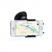 Just Mobile Xtand Go Car Holder - компактна поставка за кола и гладки повърхности за смартфони до 7.3 см. ширина 