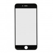 Apple iPhone 6, iPhone 6S Glass - оригинално резервно калено външно стъкло за iPhone 6, iPhone 6S (черен)