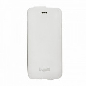 Bugatti FlipCase Geneva Case - leather case for iPhone 6, iPhone 6S (white)