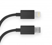 TwelveSouth HiRise Deluxe - алуминиева повдигаща поставка с Lightning и microUSB кабели за iPhone, iPad и устройства с microUSB (черен) 5