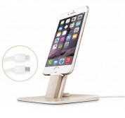 TwelveSouth HiRise Deluxe Desktop stand for iPhone and iPad (gold) 1
