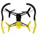 Parrot Bebop Drone - уникален дрон с радиус до 300 метра, Fisheye камера 14Mpx за iOS и Android (жълт) 5