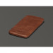 SENA Heritage UltraSlim Pouch - кожен калъф (естествена кожа, ръчна изработка) за  iPhone 8, iPhone 7, iPhone 6, iPhone 6S (кафяв) 3