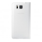 Samsung Flip Wallet Cover EF-FG850BWEGWW for Galaxy Alpha (white) 1