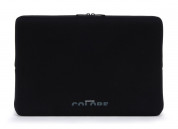 Tucano Colore Second Skin - неопренов калъф за MacBook Air 13, Pro 13 и лаптопи до 14.1 инча (черен) 3