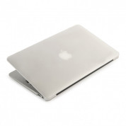 Tucano Nido Hard Shell Case - матиран предпазен кейс за MacBook Air 11 (модели от 2010 до 2015 година) (прозрачен-мат) 3