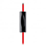 JBL Yurbuds Focus 300 - спортни слушалки с микрофон за iPhone, iPod, iPad и мобилни устройства (черен-червен) 4