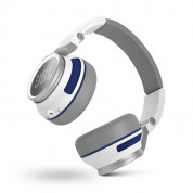 JBL Synchros S400 Over-Ear - безжични слушалки с блутут и микрофон за iPhone, iPod, iPad и мобилни устройства (бели)
