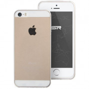 Ultra-Slim Case - тънък силиконов (TPU) калъф (0.3 mm) за iPhone 5, iPhone 5S, iPhone SE (прозрачен) 3