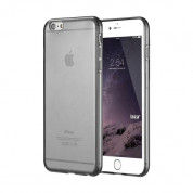 Ultra-Slim Case - тънък силиконов (TPU) калъф (0.3 mm) за iPhone 6, iPhone 6S (черен-прозрачен)