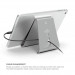Elago P3 Stand - дизайнерска алуминиева поставка за iPad и таблети (сребриста) 7