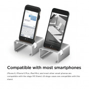 Elago M3 Stand - поставка от алуминий и дърво за iPhone и iPad mini (сребриста) 1
