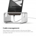 Elago M3 Stand - поставка от алуминий и дърво за iPhone и iPad mini (сребриста) 4