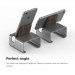 Elago M3 Stand - поставка от алуминий и дърво за iPhone и iPad mini (тъмносива) 7