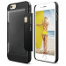 Elago S6 Outfit Leather Pocket Case - поликарбонатов кейс с кожено покритие и джоб за карта + HD покритие за iPhone 6, iPhone 6S (черен) 1