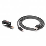 Griffin PowerJolt Car Charger 12W - зарядно за кола с USB 2.4A и Lightning кабел за всички продукти на apple с Lightning