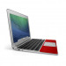 TwelveSouth SurfacePad - кожено защитно покритие за частта под дланите на MacBook Air 11 (модели от 2010 до 2015 година) (червен) 1