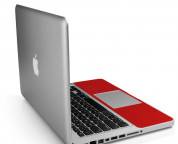 TwelveSouth SurfacePad - кожено защитно покритие за частта под дланите на MacBook Pro 13, Retina 13 (червен) 2