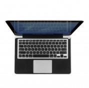 TwelveSouth SurfacePad - кожено защитно покритие за частта под дланите на MacBook Pro 13, Retina 13 (черен)