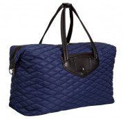 Knomo Huntley Weekender Bag - луксозна кожена чанта за мобилни устройства (тъмносин) 1