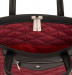 Knomo Huntley Weekender Bag - луксозна кожена чанта за мобилни устройства (червен-черен) 5