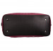 Knomo Huntley Weekender Bag - луксозна кожена чанта за мобилни устройства (червен-черен) 3