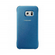 Samsung Protective Cover EF-YG920BLEGWW - оригинален кожен кейс за Samsung Galaxy S6 (син)