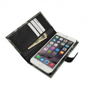 Tunewear Tunefolio Book - кожен калъф, тип портфейл и поставка за iPhone 6, iPhone 6S (кафяв) 3