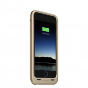 Mophie Juice Pack - удароустойчив кейс с вградена батерия 2600 mAh за iPhone 6 Plus, iPhone 6S Plus (златист) 1