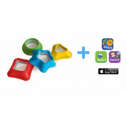 Tiggly Shapes learning toy - играчки занимаващи и обучаващи вашето дете за iPad (всички поколения) 1