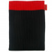 Skin cover - плетен калъф за iPad 4, iPad 3, iPad 2 (черен-червен) 1